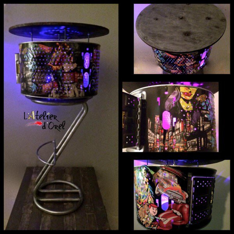 Creative ideas to recycle washing machine drum into functional objects