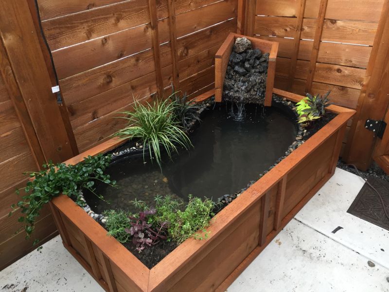 How To Turn Old Bathtub Into A Natural Looking Pond