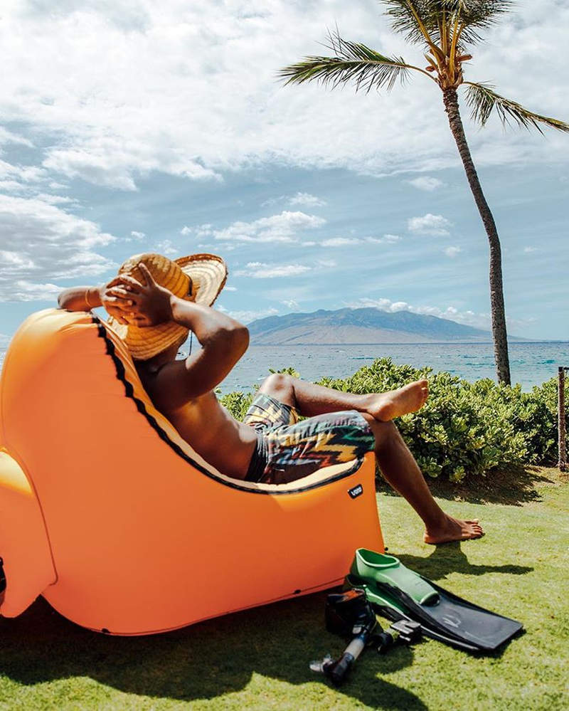 how to blow up an inflatable chair without a pump