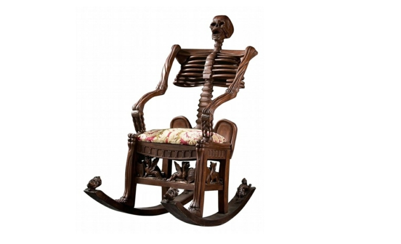 sekelton rocking chair