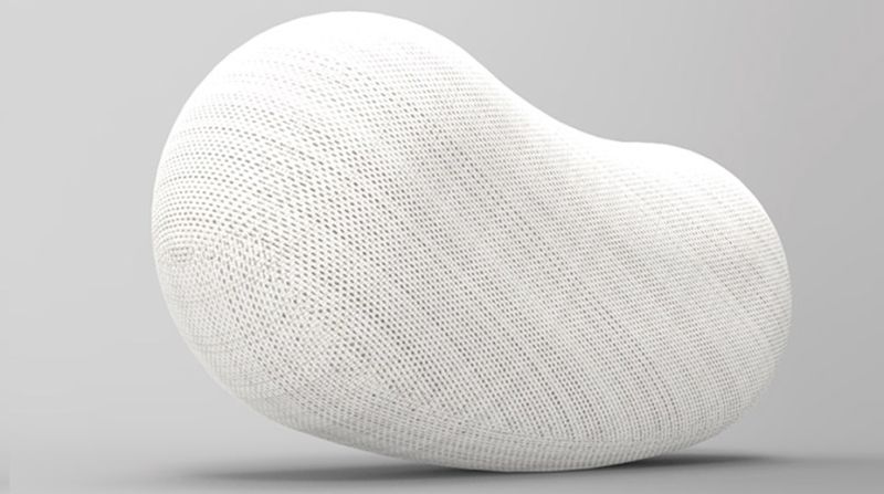 robotic pillow with tail