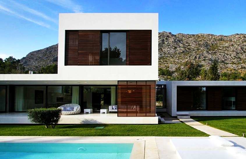 Modern minimalist house design