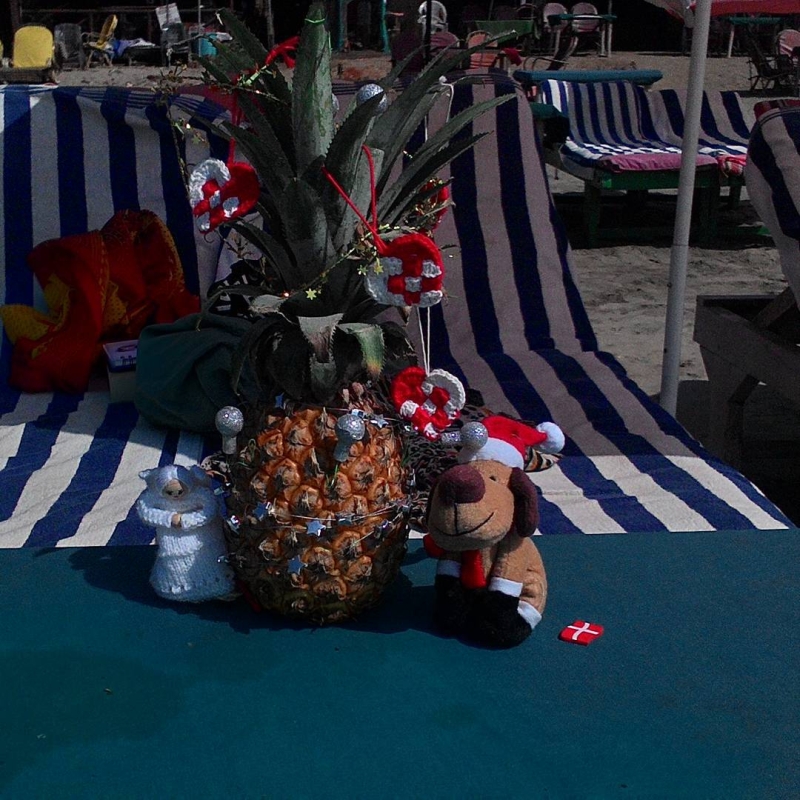 Pineapple Christmas tree