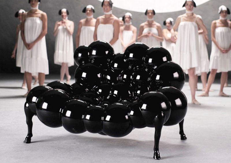 Mad Cow sculpted armchair
