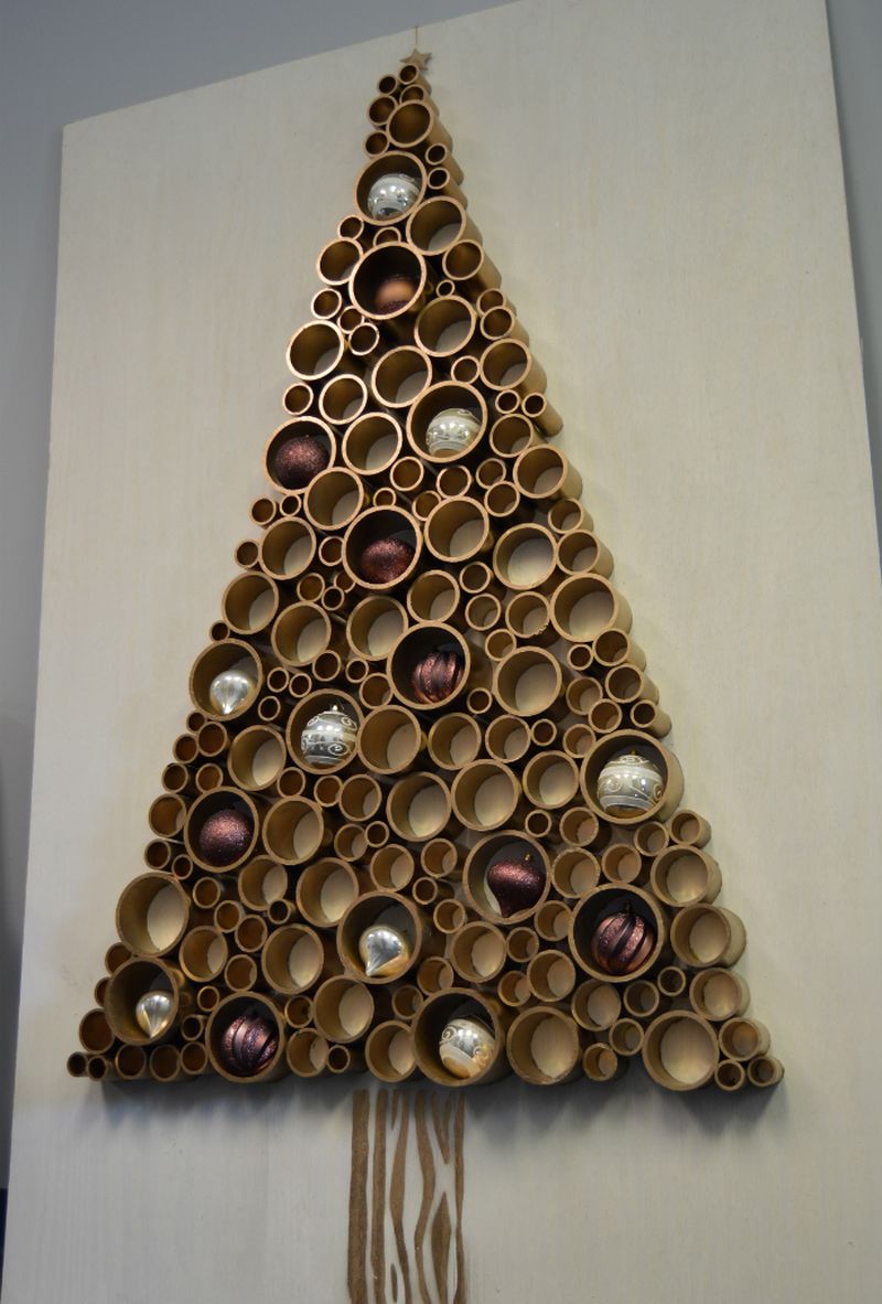 PVC pipe Christmas Tree