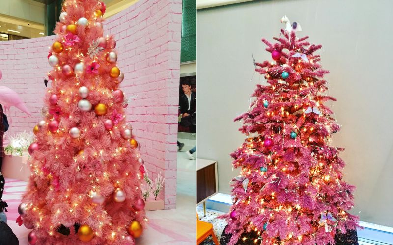 pink christmas trees are all the rage this year and we are pink christmas trees are all the rage this year and we are