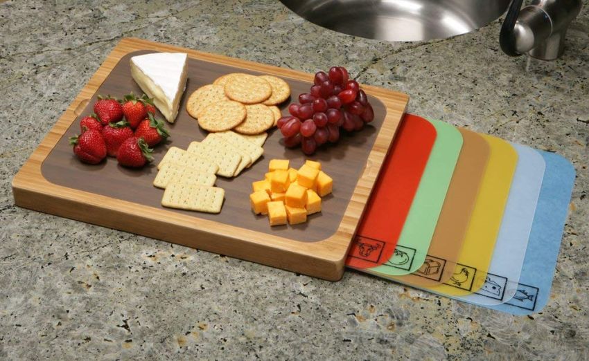 Seville Classics Bamboo Cutting Board - Gifts for boyfriend