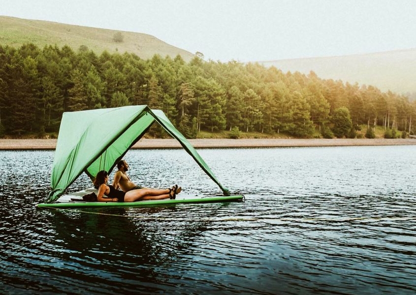 Tentsile Universe Camping Tent Pops Up on Land, Tree and Water