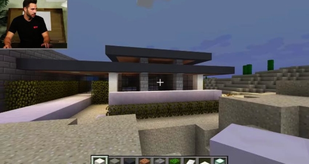 Aarchitect builds Mansion in Minecraft