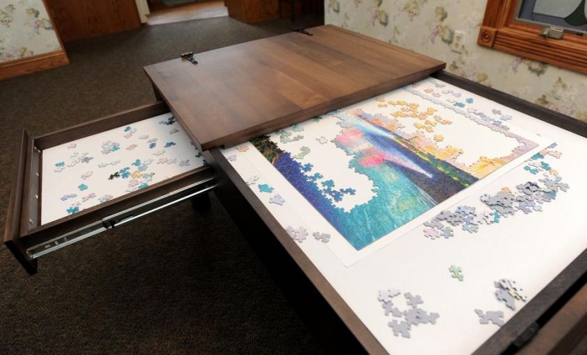 Puzzle Table By Ohio Couple Is A Hit On Facebook