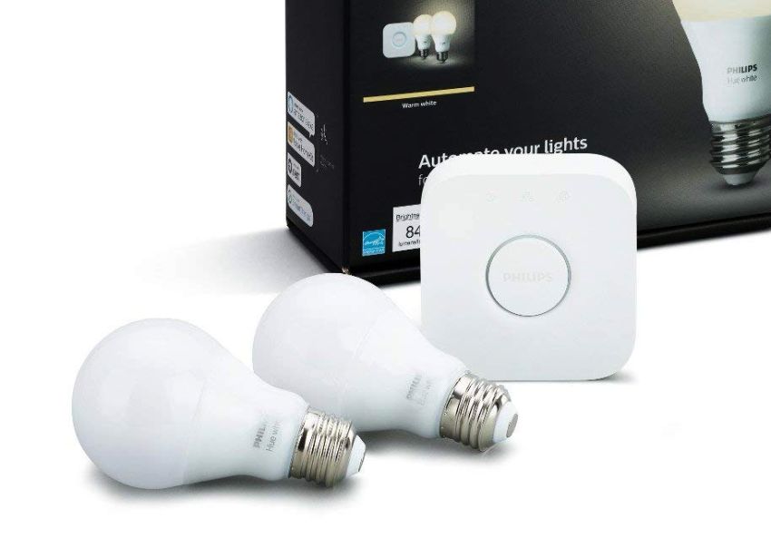 Philips Hue White LED Smart Bulb Starter Kit