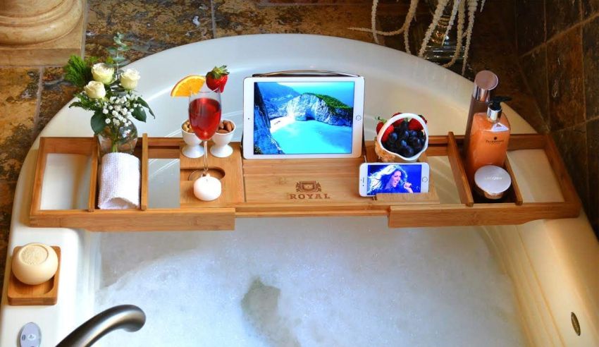 Royal Craft Wood Bathtub Caddy
