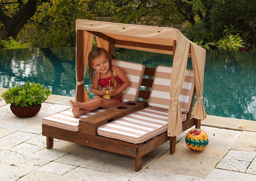 KidKraft Double Chaise lounge for Outdoors