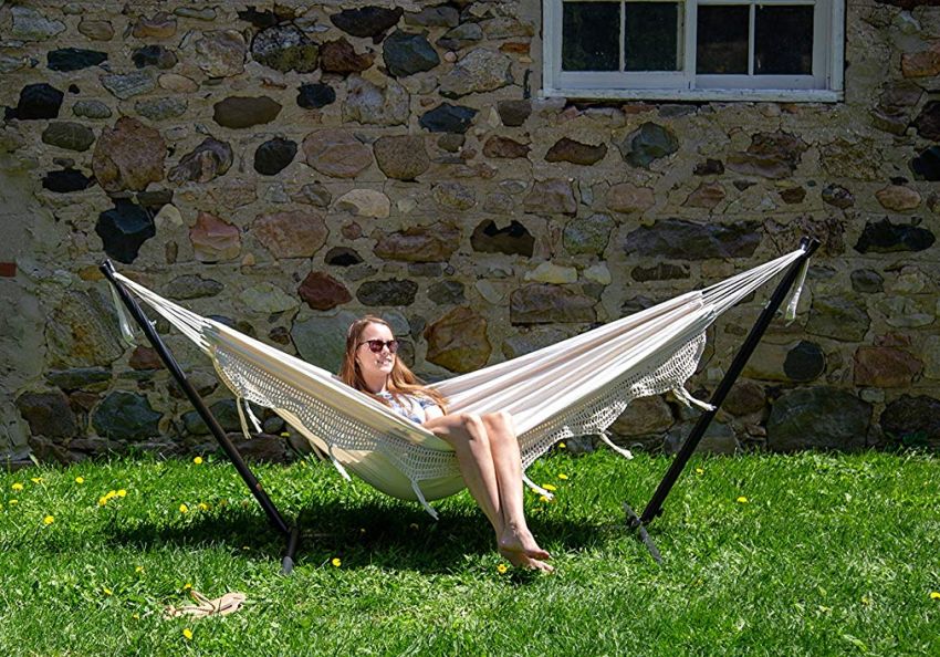Space Saving Vivere Double Hammock