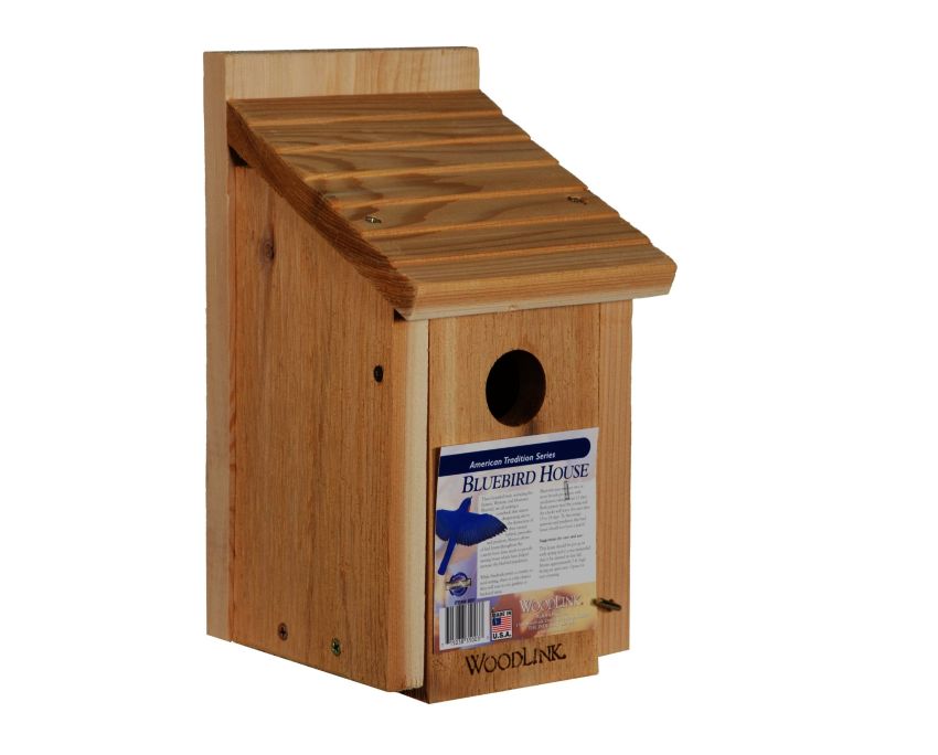 Woodlink wooden birdhouse