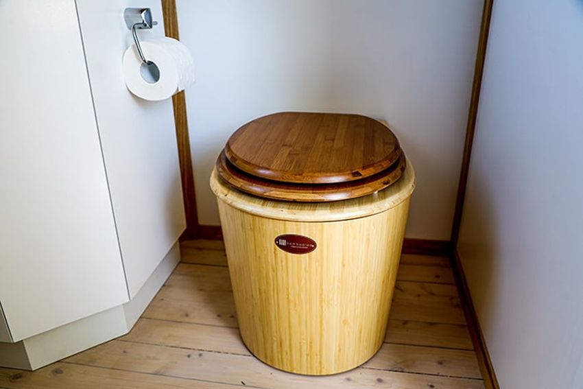 Bambooloo Waterless Composting Toilets are Made of Bamboo