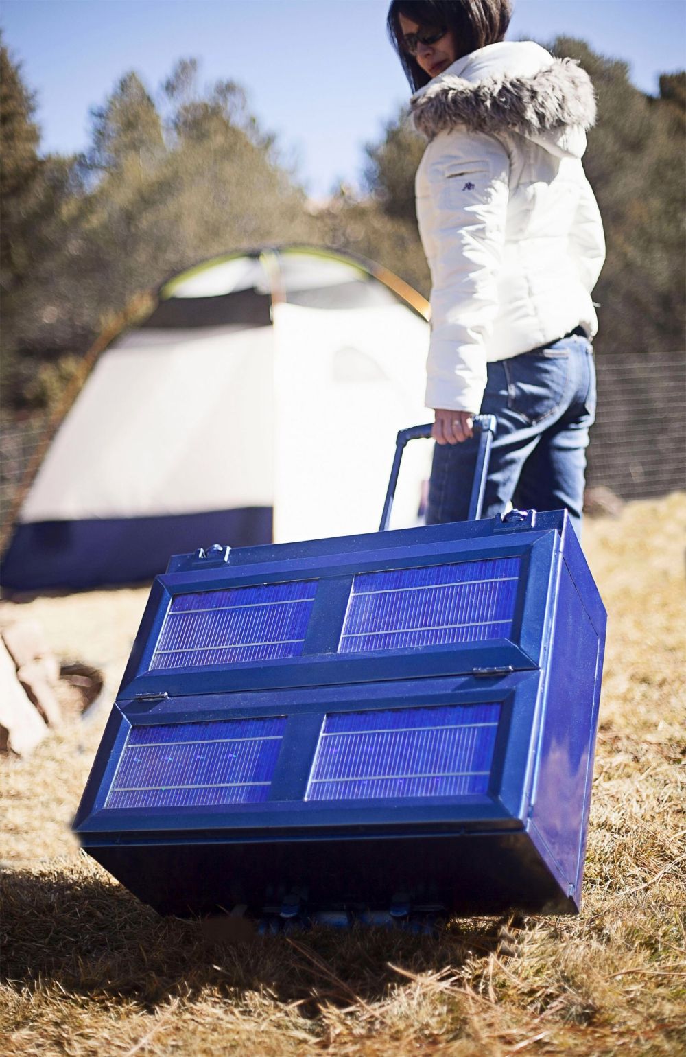 Anywhere Fridge Take solar-powered anywhere fridge to your next
adventure trip