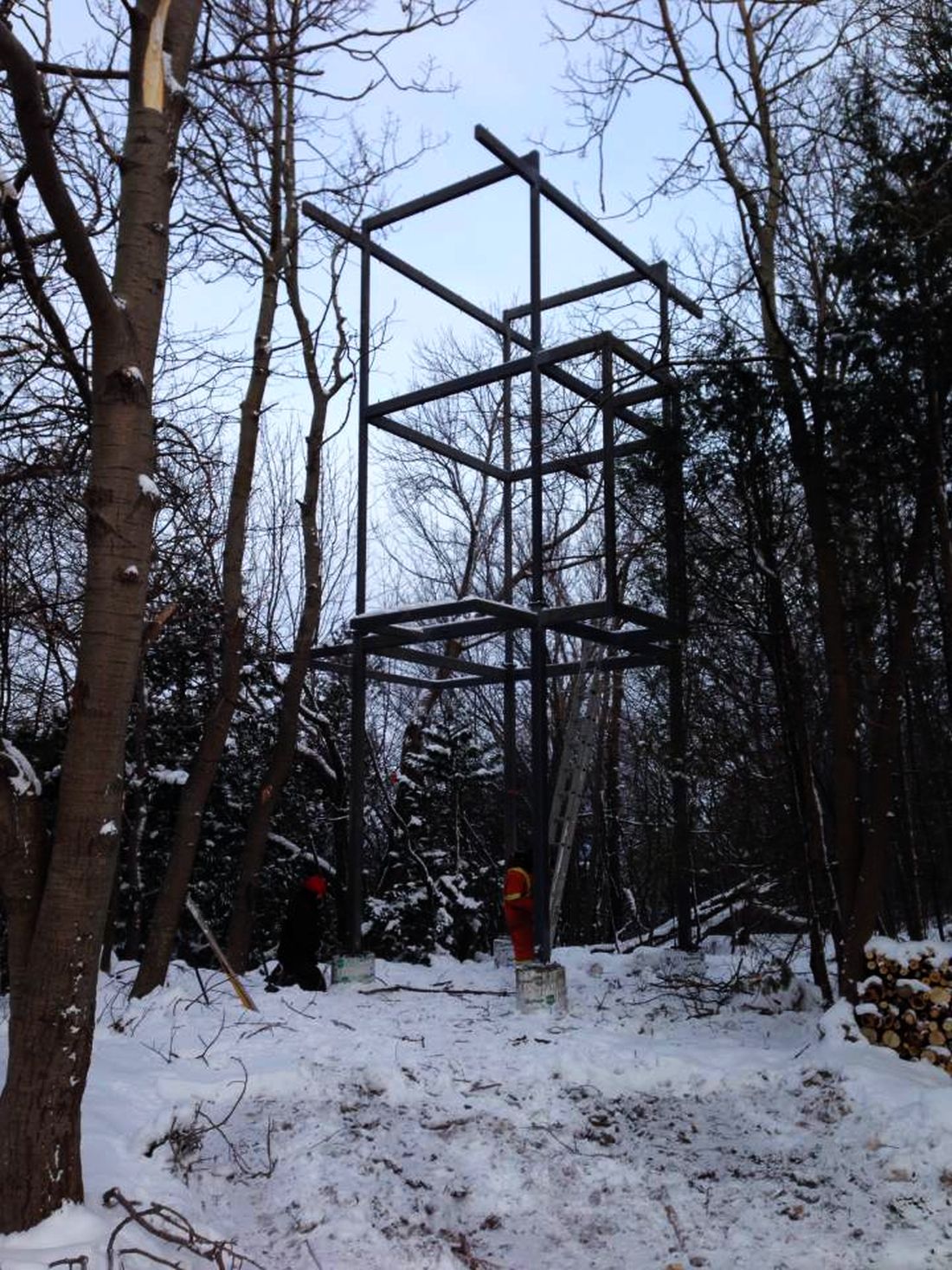 Sunset Treehouse located in a romantic destination near Lake Huron ...