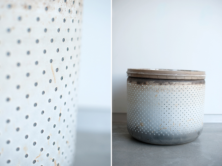 How to turn a washing machine drum into a fire pit