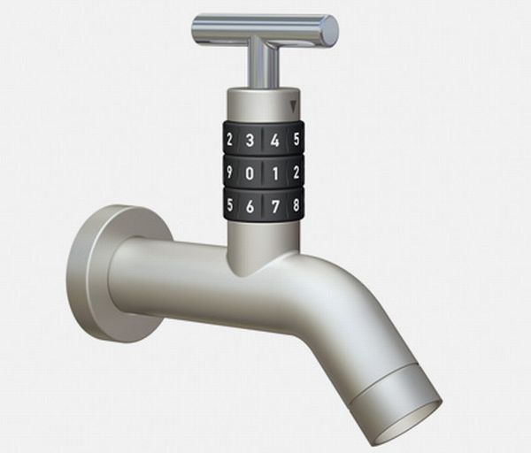 Locko Outdoor Faucet Features Numerical Lock To Curb Water Wastage