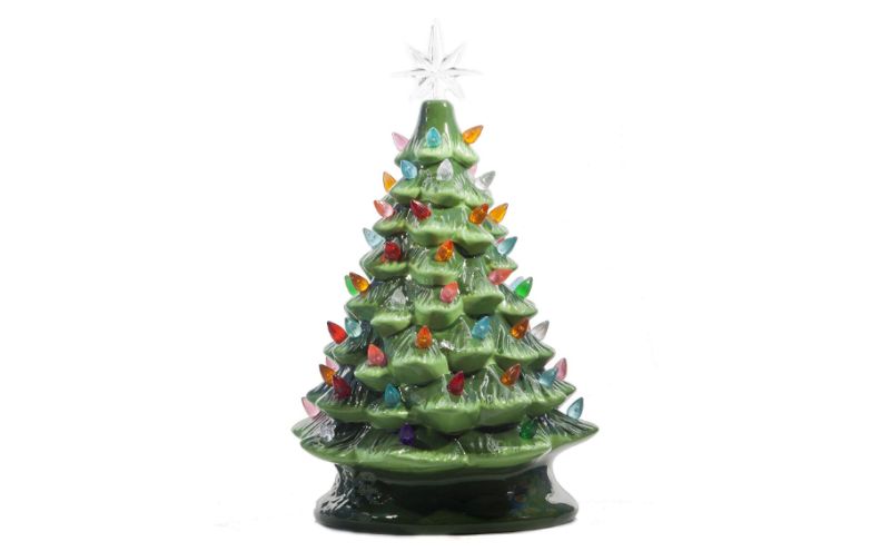 Ceramic Tabletop Christmas Tree
