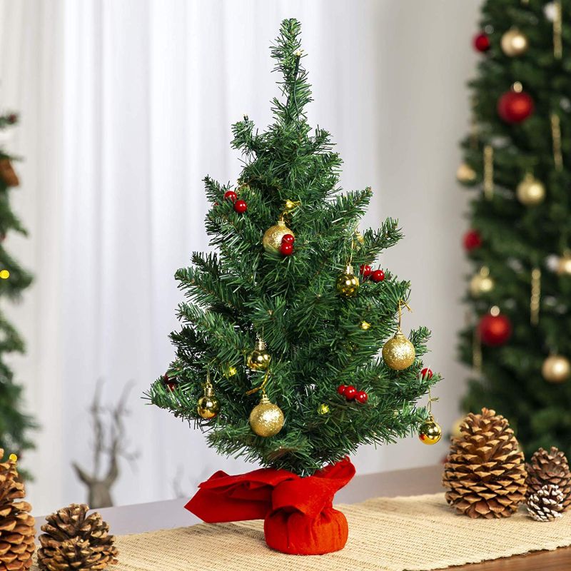 Tabletop Christmas Tree with Lights