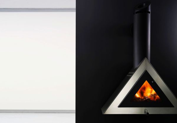 Joker fireplace by Antrax IT