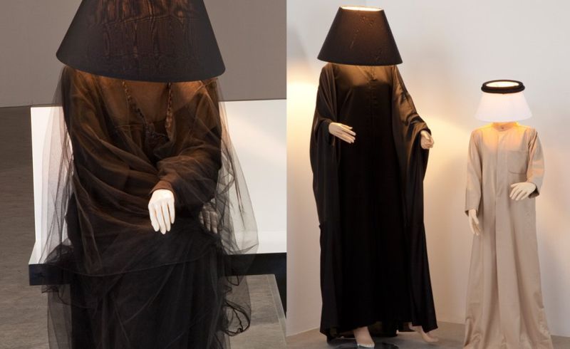 Al Hamed's Embarakiya Mannequin Floor Lamps are Really Creepy