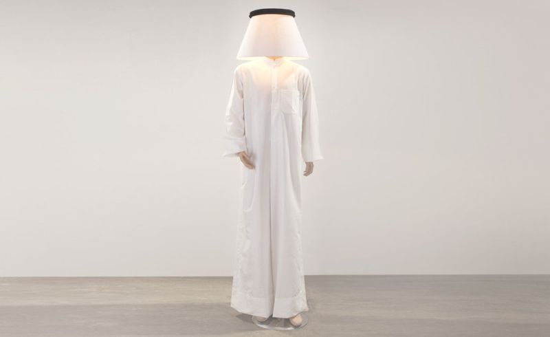 Al Hamed's Embarakiya Mannequin Floor Lamps are Really Creepy