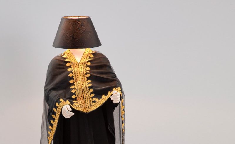 Al Hamed's Embarakiya Mannequin Floor Lamps are Really Creepy