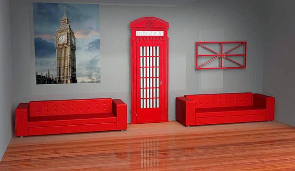 Room radiators replicate Red Telephone Box