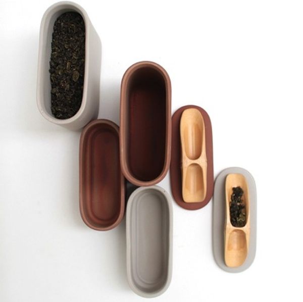 Tea Caddy Set