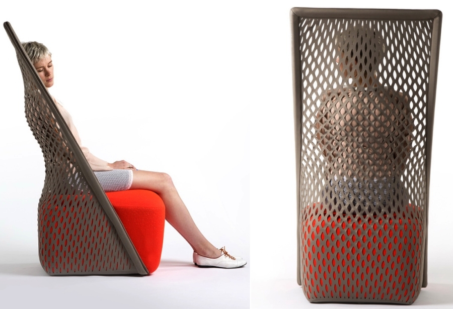 Cradle chair by Benjamin Hubert