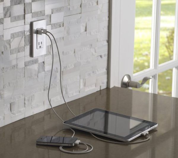 Leviton's built-in USB charger