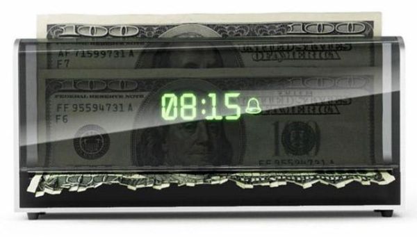 Money-Shredding Alarm Clock 