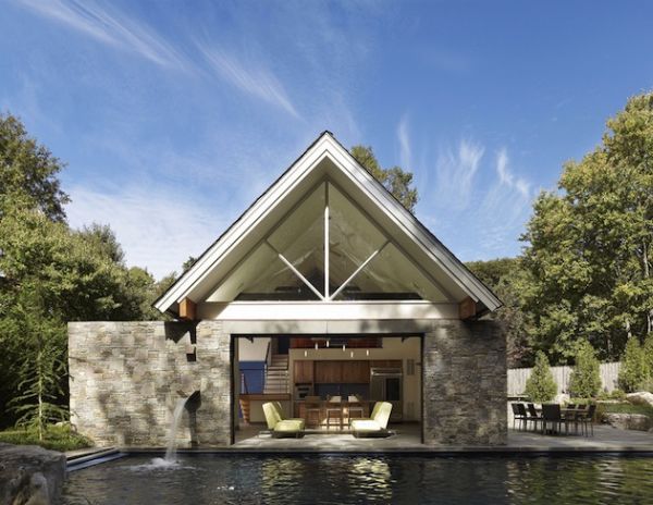 Pool House by Randall Mars Architects