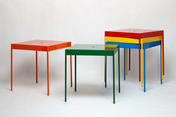 La Table stackable furniture by Jouni Leino
