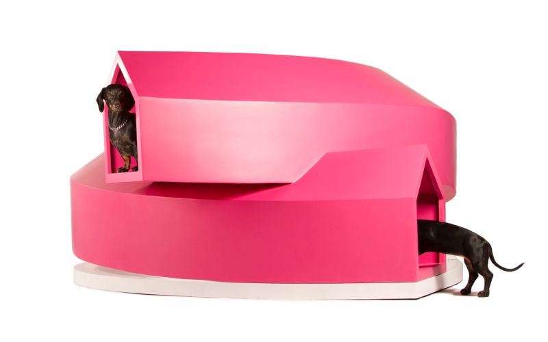 Dogchitecture entails a range of innovative dog house designs