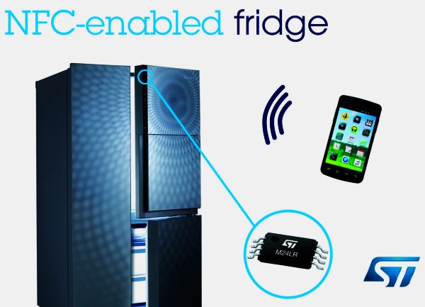Dongbu Daewoo NFC enabled refrigerator