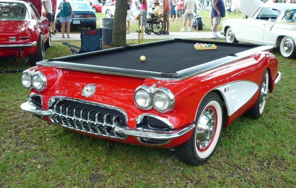 1959 Corvette Pool Table