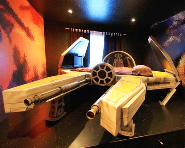 kids star wars bed