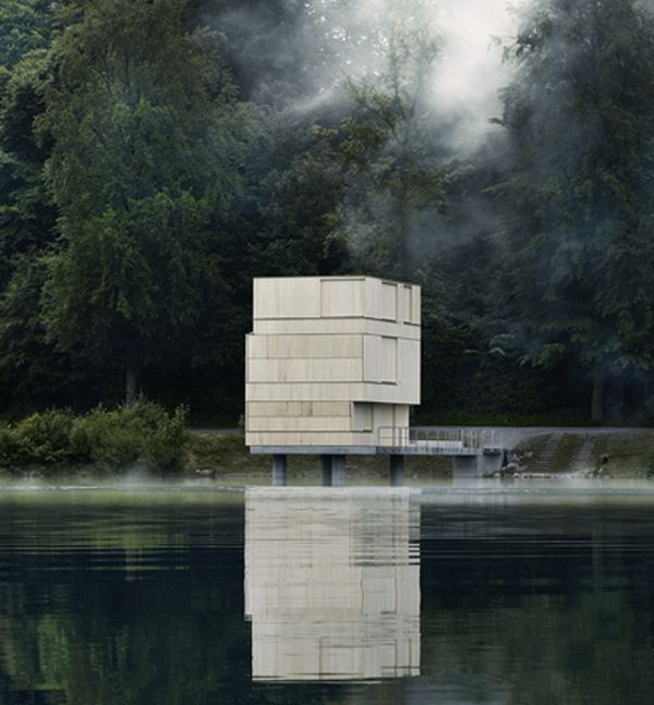 Lake Rotsee Refuge by AFGH Architekten