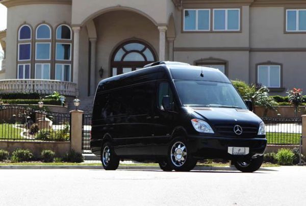 Mercedes Benz Van Interior Transformed Into A Reale Ritzy