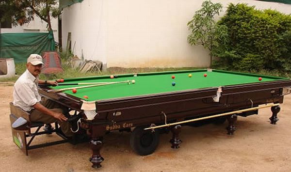 Pool Table Car by Kanyaboyina Sudhakar