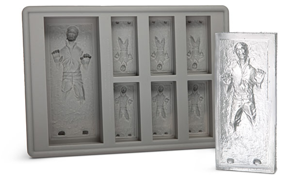 Star Wars Han Solo in Carbonite Ice Cube Tray