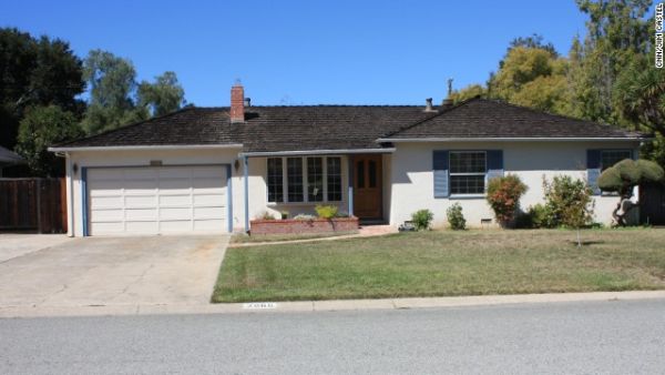 The childhood home of Steve Jobs