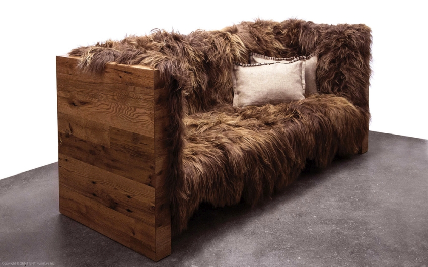 SENTIENT Long Wool Sofa