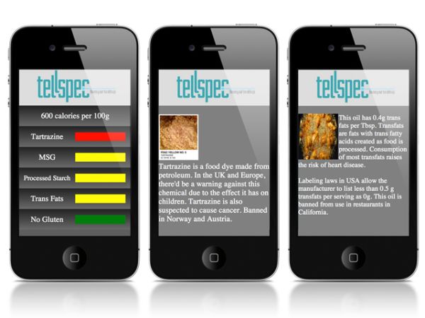Tellspec handheld device 
