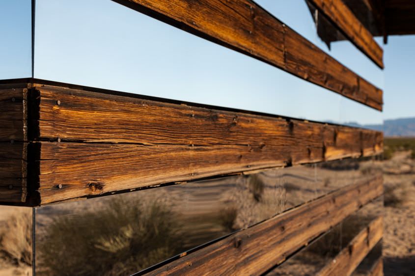 Lucid Stead mirror house in the middle of Californian desert by Phillip K Smith III