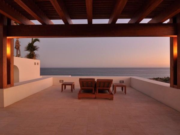 Ocean front hacienda in Mexico